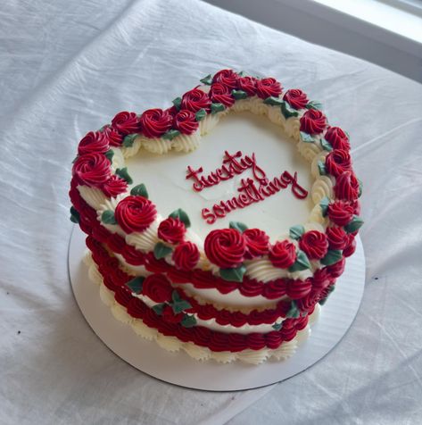 Hello fam 🎉 Here is our red rose floral heart cake. The perfect cake for your special one. Can be ordered in any flavour and size. Visit bakewithpookie.com now to order✅ Happy baking 🌸 Heart Cake, Special One, Floral Heart, Perfect Cake, Food Decoration, Your Special, Red Rose, Red Roses, Birthday Cake