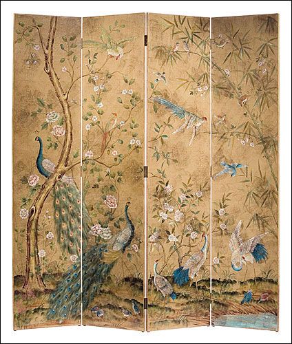 Decorative crafts hand painted screen Folding Screen Headboard, Screen Headboard, Room Divider Shelves, Folding Screen Room Divider, Dressing Screen, Wooden Room Dividers, Hanging Room Dividers, Japanese Screen, Folding Room Dividers