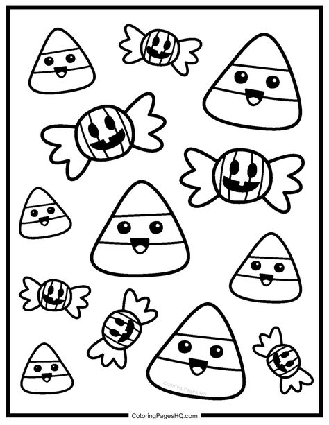 Halloween candy Halloween coloring pages Halloween Worksheets Free, Halloween Candy Crafts, Halloween Classroom Activities, Candy Coloring Pages, Free Halloween Coloring Pages, Halloween Coloring Sheets, Cute Zombie, Halloween Worksheets, Halloween Printables Free