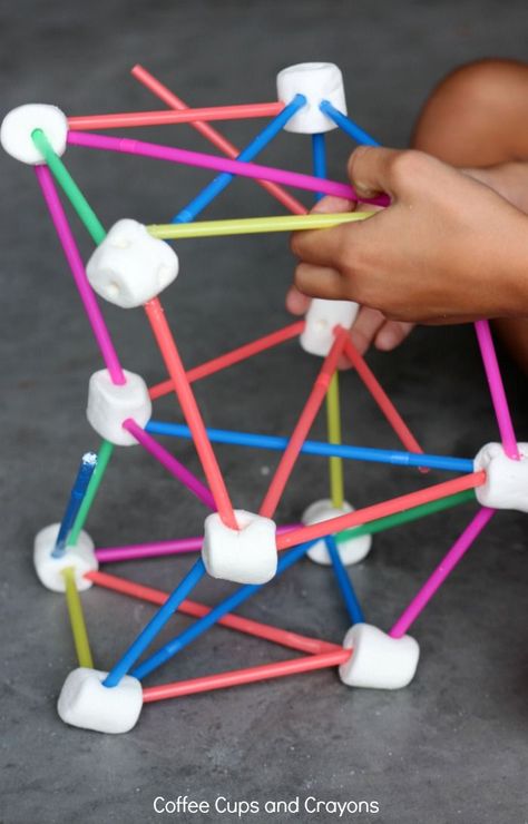 Hands On STEM Activity for Kids! Marshmallow engineering is so much fun! Marshmallow Building Activity, Toothpick Marshmallow Stem, Marshmallow Science Experiment, Mini Marshmallow Crafts, Marshmallow Party Ideas, Marshmallow Activities For Kids, Marshmallow Crafts For Kids, Marshmallow Stem, Marshmallow Structures