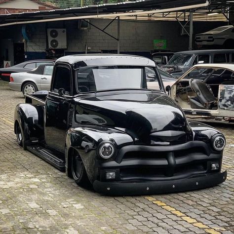 1954 Chevy Truck, 1966 Chevy Truck, Vintage Chevy, Trucks Chevy, Lowrider Trucks, Chevy 3100, Dropped Trucks, C10 Chevy Truck, Custom Pickup Trucks