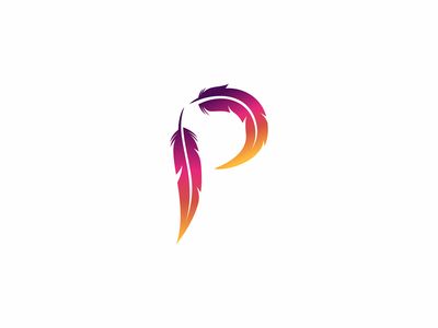 Parrot letter p Simple Logo Inspiration, P Letter Design, Letter R Tattoo, Name Design Art, P Logo Design, P Letter, Classy Lifestyle, Letter Images, Alphabet Images