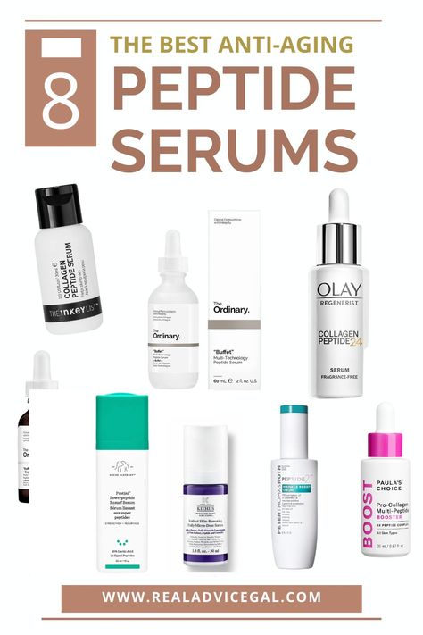 Welcome to our comprehensive guide on the best peptide serums! Peptide serums have become a go-to solution for individuals seeking to combat the signs of aging and achieve a more youthful complexion. In this article, we'll explore the top peptide serums available, providing you with valuable insights to help you choose the perfect serum to revitalize your skin and achieve radiant results. Top Serums Skin Care, Peptides Skin Care Products, Best Peptide Serums, Best Anti Aging Skin Care For 40s, Best Serum For Face, Best Anti Aging Skin Products, Skincare List, Sensitive Skin Serum, Peptides Skin Care