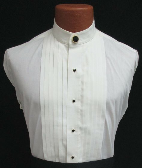 Tux Shirt, Mandarin Collar Jacket, Wedding Tux, Banded Collar Shirts, Mandarin Collar Shirt, Tuxedo Shirt, White Tuxedo, Collared Shirt Dress, Pleated Shirt