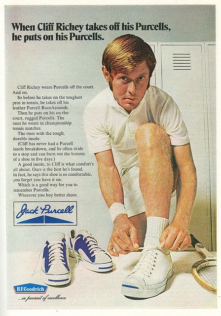 Jack Purcell - 1972 by rchappo2002, via Flickr John Edwards, Badminton Shoes, Converse Jack Purcell, Shoes Ads, Vintage Converse, Jack Purcell, Vintage Sneakers, Vintage Junk, Vintage Hoodies