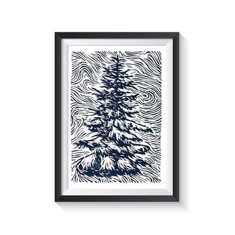 Tree Linocut, Random Diys, Linocut Ideas, Linocut Printmaking, Relief Printing, Linocut Art, Printmaking Art, Stamp Printing, Paintings Art Prints