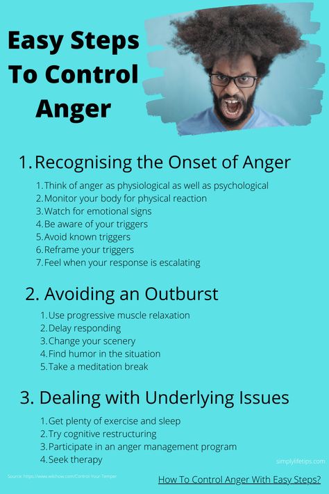 Easy steps to control #anger #tension #angry #selfimprovement #simplylifetips How To Control Feelings, How To Cope With Anger Issues, Controlling Anger Quotes Management, How To Manage Anger Issues, How To Stop Anger, How To Control My Anger, How To Help Someone With Anger Issues, Dealing With Anger Coping Skills, Anger Management Activities For Women