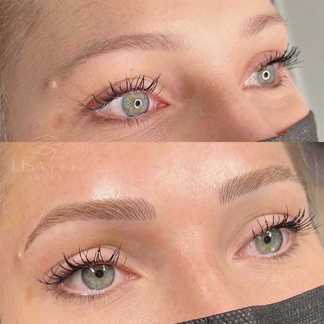 Blonde Tattoo Eyebrows, Eyebrow Shaping Blonde Hair, Microbladed Eyebrows Blonde, Natural Look Microblading, Dark Blonde Microbladed Eyebrows, Micro Blading Eyebrow, Eyebrow Tinting For Blondes, Micro Blading Eyebrows For Blondes, Blonde Eyebrows Blonde Hair