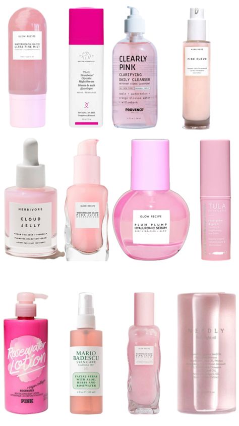 Http:/help.pinterest.com Pink Skin Care, Pink Skincare, Hyaluronic Serum, Pink Skin, Night Serum, Mario Badescu, The Who, Pink Clouds, Rose Water