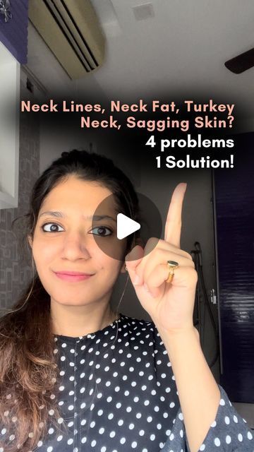 Face Prana by Snehja | Your Face Yoga + Health Coach on Instagram: "A lot of my clients tell me that neck related issues like neck lines, turkey neck, etc affect their confidence.  Here is 1 simple exercise that can help you solve all these issues. ‼️💯  This exercise works by strengthening and toning the neck muscles, which can lead to a more lifted and defined appearance.   It targets the fat deposited under the chin and around the neck, helping to reduce a double chin and other signs of excess fat.   So, practice this twice a day and live with confidence ✨🥰  If you found this helpful, follow for more such tips ☺️  #faceyoga #faceprana #facepranabysnehja #faceyogaexercises #faceyogaroutine #necklines #neckfat   [Face yoga, Face yoga for all, Face Prana, Face Prana by Snehja, Face yoga e Reduce Neck Fat Exercise, Face Yoga Neck, How Lose Neck Fat Fast, How To Reduce Neck Lines, Face Yoga For Double Chin, Neck Exercises For Women, Face Fat Exercises, Lines On Neck, Neck Strengthening Exercises