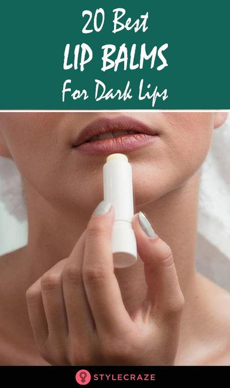 Dark and pigmented lips are a common problem that affects a lot of people. Don’t we all wish to have soft, rosy lips? Using a good, nourishing lip balm can be your elixir. With infinite options available in the market, it gets really tough to pick one that targets this issue. We need an efficient lip product with sun-protection, healthy nutrients and nourishing elements to help hydrate, soften and lighten our lips. Let’s look at some of the best lip balms to help get rid of dark lips. #makeup Best Lip Balm For Pigmented Lips, How To Brighten Dark Lips, Lip Lightening Products, How To Get Rid Of Dark Lips, For Dark Lips, Cold Sore Relief, Aloe Vera For Sunburn, Best Lip Balms, Home Remedies For Allergies