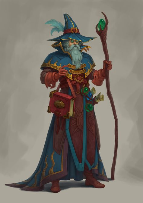 Pathfinder Character, Fantasy Wizard, Fantasy Heroes, Dungeons And Dragons Characters, Dnd Art, The Wizard, Character Design Male, Fantasy Rpg, Medieval Fantasy