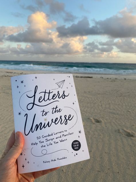 Letters to the Universe: A Scripting Journal Letter To The Universe Manifestation, Letters To The Universe, Letter To Universe Manifestation, Letter To The Universe, Scripting Journal, Manifesting Journal, Raise Your Vibration, Writing Therapy, Letter Sample