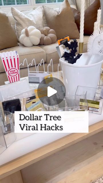 Pool Noodle Candles, Dollar Tree Kitchen Organization, Dollar Tree Kitchen, Viral Hacks, Candle Hack, Dollar Tree Diy Organization, Dollar Tree Storage, Dollar Tree Organization, Dollar Store Diy Organization