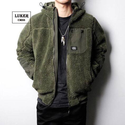 Fur Jacket Outfit, Green Jacket Men, Men Winter Jacket, Fashion Embroidery, Army Green Jacket, Fashion Suits, Mens Fashion Suits, False Ceiling, Male Fashion