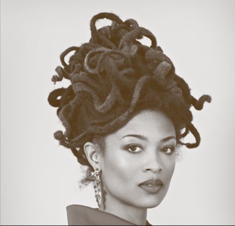 Black Hair Locs, Valerie June, Medusa Hair, Hair Locs, Avant Garde Hair, Black Actresses, Human Anatomy Art, Hair Reference, Locs Hairstyles