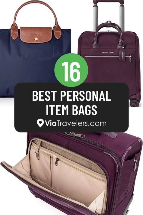 Best Personal Item Bags What To Pack In Your Personal Item, Personal Travel Bag, Personal Bag Travel Packing Tips, Personal Carry On Bag, Airplane Personal Item Bag, Personal Item Bag Travel Packing Lists, Personal Bag Airplane, Best Personal Item Bag Travel, Best Carry On Bag For Women