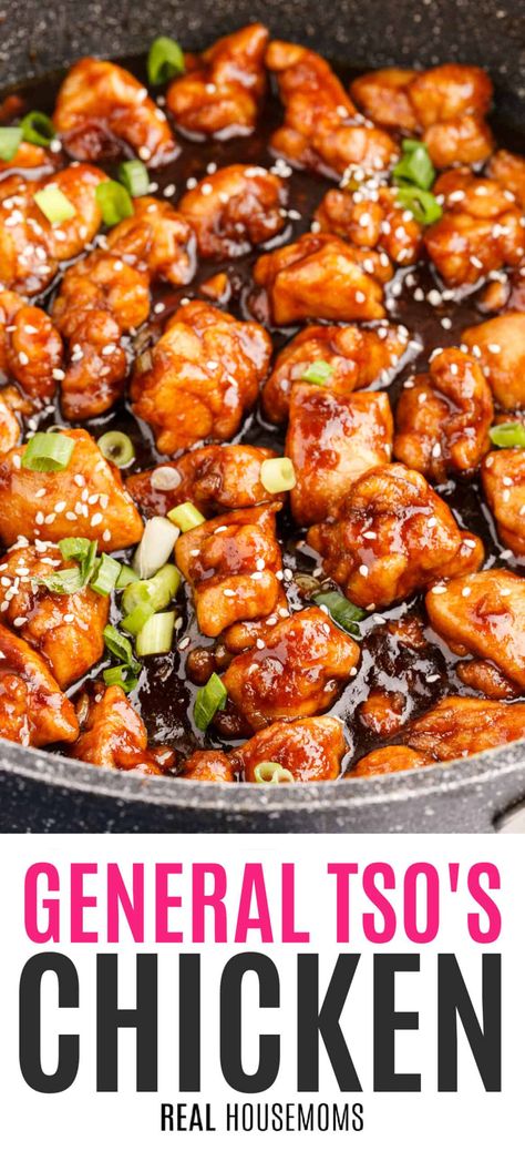 General Toas Sauce, Ti Food Recipes, Diy Chinese Food Easy At Home, General Toas Chicken, Oven Baked General Tso Chicken, Ground General Tso Chicken, Sheet Pan General Tso Chicken, Gen Tso Chicken Recipe, Chinese Chicken Broccoli Recipes