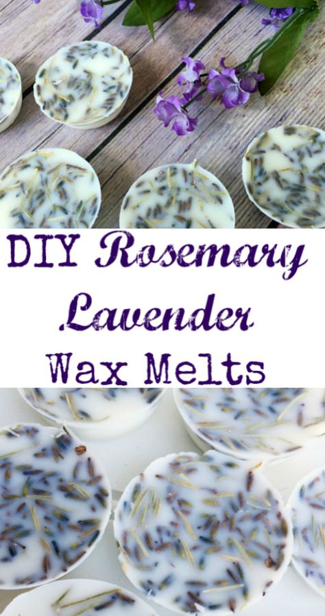 Wax Melts Recipes, Diy Wax Melts, Lavender Laundry, Lavender Crafts, Melt Recipe, Rosemary Lavender, Diy Wax, Pot Pourri, Diy Bricolage