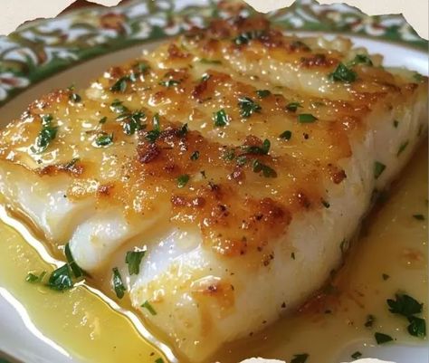 Pan-fried fish with lemon butter sauce is a classic dish that combines the delicate flavors of fresh fish with the rich, tangy taste of lemon butter sauce. This dish is ... Read more Butter Baked Cod, Baked Cod Recipes, Pan Fried Fish, Lemon Butter Sauce, Cod Recipes, Cod Fish, Fish Dinner, Baked Fish, Lemon Butter