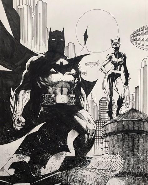 Superman Worlds Finest, Jim Lee Batman, Jim Lee Art, Batman Catwoman, Batman Drawing, Comic Book Art Style, Worlds Finest, Univers Dc, Batman And Catwoman