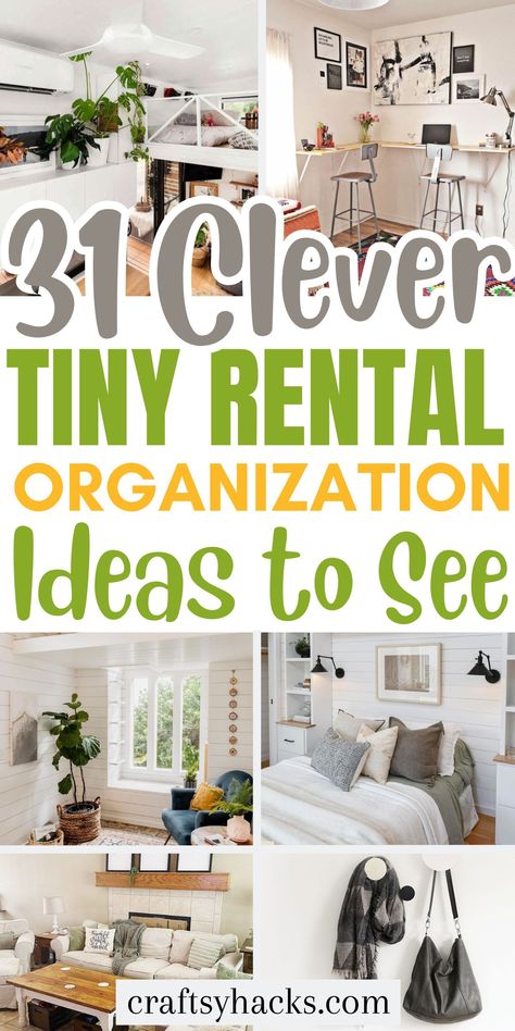 Struggling with a small space? Embrace these tiny apartment ideas and find storage and organization hacks that work wonders. With these home organization ideas, you’ll turn your tiny rental into a beautifully organized home. Apartment Storage Organization, Storage Space For Small Apartments, Studio Apartment Ideas Storage, Apartment With No Storage, Organize Tiny Apartment, Small Apartment Clothing Storage Ideas, Small Place Organization, Small Rental Apartment Ideas, Storage Ideas For Small Spaces Diy