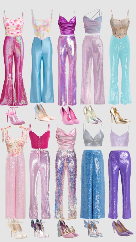 SEQUIN PANTS!!! #fashion #mermaid #sparkly #pants #tanks #camis Mermaid Pants, Sparkly Pants, Sequin Pants, Pants Outfit, Your Aesthetic, Sequin, Mermaid, Energy, Pants