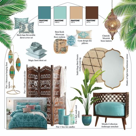 Middle East Bedroom Decor, Beachy Moroccan Decor, Morroco Bedroom Ideas, Morocco Bedroom Decor, Morocco Home Decor, Middle Eastern Decor Bedroom, Boho Moroccan Bedroom, Morracon Home Decor, Middle Eastern Bedroom Ideas