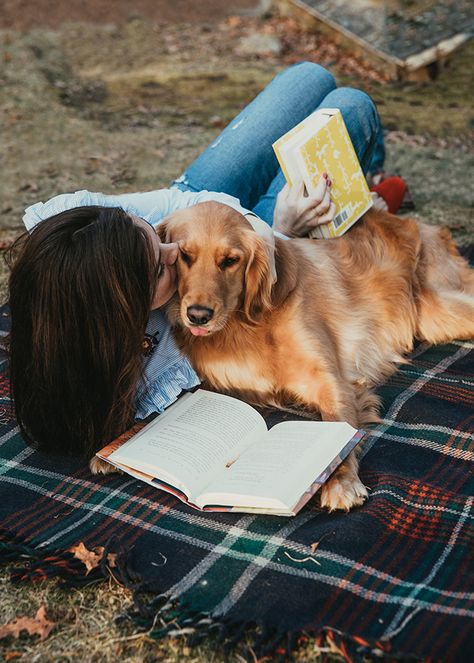 Classy Girls Wear Pearls: Book and Bark Club Poses To Do With Your Dog, Dogs And Books Aesthetic, Mom And Dog Photoshoot, Dog And Me Photoshoot, Pics With Dogs, Dog Mom Photoshoot, Dog Owner Photoshoot, Photoshoot With Dog, Dog And Girl