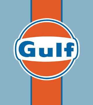 Gulf Racing Colors Gulf Racing Colours, Gulf Oil, Gulf Racing, Pompe A Essence, Auto Poster, Martini Racing, Racing Art, Racing Posters, Vw Porsche