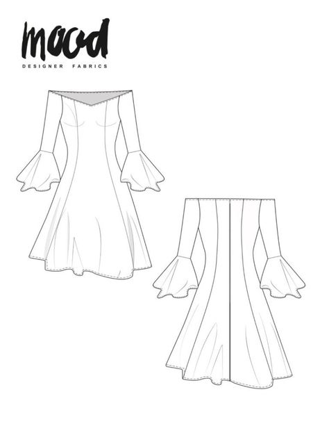 Halloween Sewing Projects Free Pattern, Mood Patterns, Mood Sewciety, Sewing Patterns Free Women, Mood Designer Fabrics, Costume Sewing Patterns, Sew Ins, Free Sewing Pattern, Doll Outfits