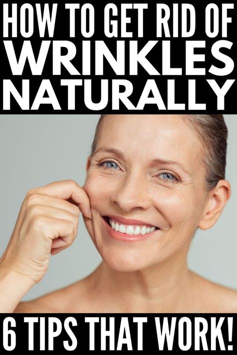 Get Rid Of Wrinkles, Wrinkle Free Skin, Prom Makeup Looks, Fall Makeup Looks, Glow Skin, Makeup Tips For Beginners, Wrinkled Skin, Deep Wrinkles, Eye Makeup Tips