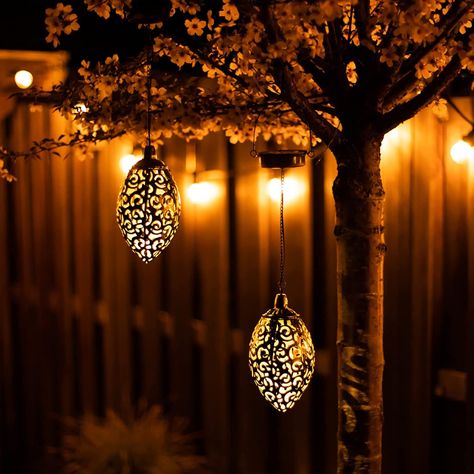 In stock. Going soon. Solar Garden Lights Hanging | Set 2 Piece Hanging Moroccan Solar Lights only at £29.99.. #LanternSets #OutdoorSolarDecor #GardenSolarDecor #SolarLanterns #OutdoorSolarLight #MoroccanLanterns #SolarDecorations #SolarLantern #SolarLight #HangingLanterns Shadow Projection, Window Landscape, Lantern Light Fixture, Lights Hanging, Moroccan Lanterns, How To Make Lanterns, Solar Powered Lights, Solar Lanterns, Led Lantern