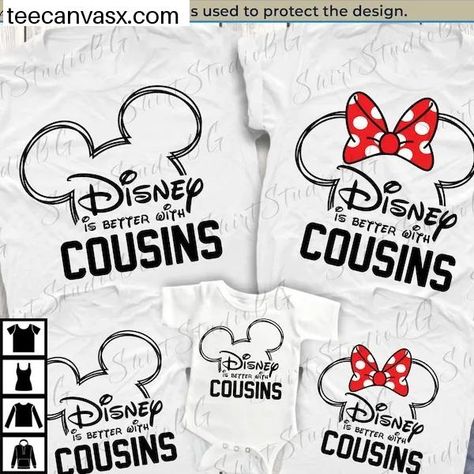 Disney is Better With Cousins, Disneyland Cousin Crew Shirts, Cousin Shirts, Disney Family Shirts, Cousin Crew Shirts, Cousin Squad Shirts Check more at https://teecanvasx.com/product/disney-is-better-with-cousins-disneyland-cousin-crew-shirts-cousin-shirts-disney-family-shirts-cousin-crew-shirts-cousin-squad-shirts/ Cousin Crew Shirts, Cousin Squad, Cousin Shirts, Disney Family Shirts, Cousin Crew, Squad Shirt, Disney Family, Disney Shirts, Crew Shirt