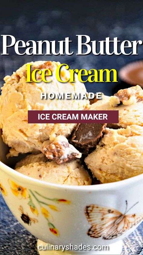 Homemade Peanut Butter Ice Cream Recipes, Easy Peanut Butter Ice Cream, Homemade Ice Cream Recipes No Eggs, Protein Ice Cream Ice Cream Maker, Homemade Ice Cream With Machine, Homemade Ice Cream Recipes Machine No Eggs, Ice Cream Recipes For Kitchenaid Mixer, Homade Ice Cream Recipes, Kitchenaid Ice Cream Maker Recipes