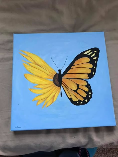 Disneyland Party, Party Painting, Canvas Painting For Beginners, Hand Drawings, Simple Acrylic, Trippy Painting, Sunflower Canvas, Art Elements, Hippie Painting