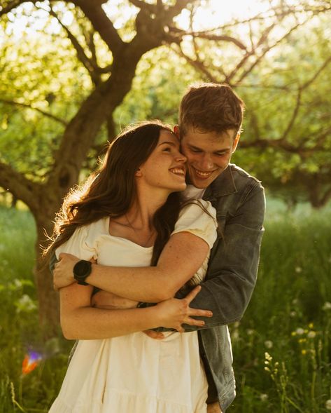 part ii of this cutie patootie session.🌤🌳🤎 . . . #couplesphotography #couples #couplesphotographer #ontariocouplesphotographer #ontariophotographer #photographer #blythphotographer #goderichphotographer #blythcouplesphotographer #goderichcouplesphotographer #candid #candidcouplesphotos #clintonphotographer #engaged #engagement #engagementphotos #engagementphotographer #ontarioengagementphotographer #goderichengagementphotographer #clintonengagementphotographer #huroncountyphotographer #huron... Doorway Couple Photo, Self Done Engagement Photos, Wholesome Engagement Photos, Couple Self Timer Pictures, Vermont Engagement Photos, Engagement Photos Shy Couple, Unposed Couple Photos, Engagement Photos Dancing, Summer Couples Photos