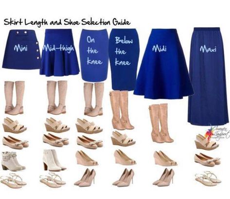 Skirt length and shoe guide for women of all ages. #fashionista #trendy #shopaholic 👡👢👘🛍️ Party Dresses Short Clubwear, Mode Ab 50, Inside Out Style, Dresses For Wedding Guest, Dresses Aesthetic, Fashion Vocabulary, Mode Boho, Couture Mode, Dresses For Wedding