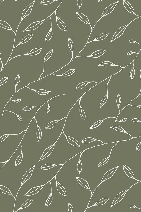 Cool Seamless Pattern, Leaf Print Wallpaper, Pattern Art Simple, Line Art Illustration Design, Boho Designs Pattern Art, Seamless Patterns Design, Boho Seamless Pattern, Simple Leaf Pattern, Leaves Illustration Pattern