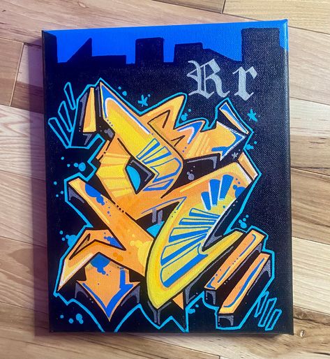 Custom hand painted Graffiti canvas. I specialize in graffiti lettering with acrylic paint, Names and Words. All work is hand painted to near perfection! Graffiti Images Artworks, Graffiti Sketches, Paint Names, Graffiti Books, Graffiti Name, Alphabet Graffiti, Graffiti Images, Graffiti Canvas Art, Graffiti Names