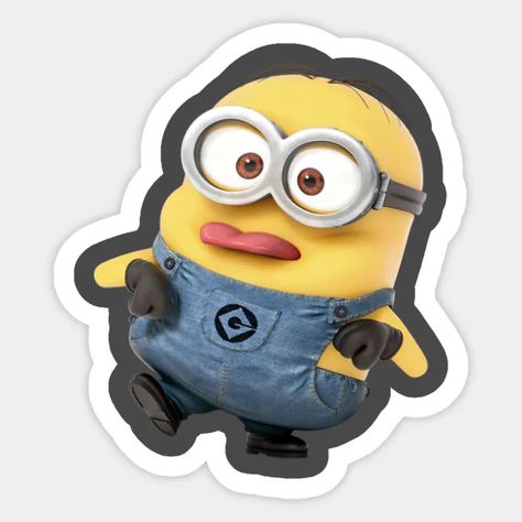 dave minion - Dave Minion - Sticker | TeePublic Dave Minion, شركة المرعبين المحدودة, Sticker Random, Minion Stickers, Minion Dave, Minion Art, Birthday Cake Topper Printable, Printable Stickers, Sticker Art