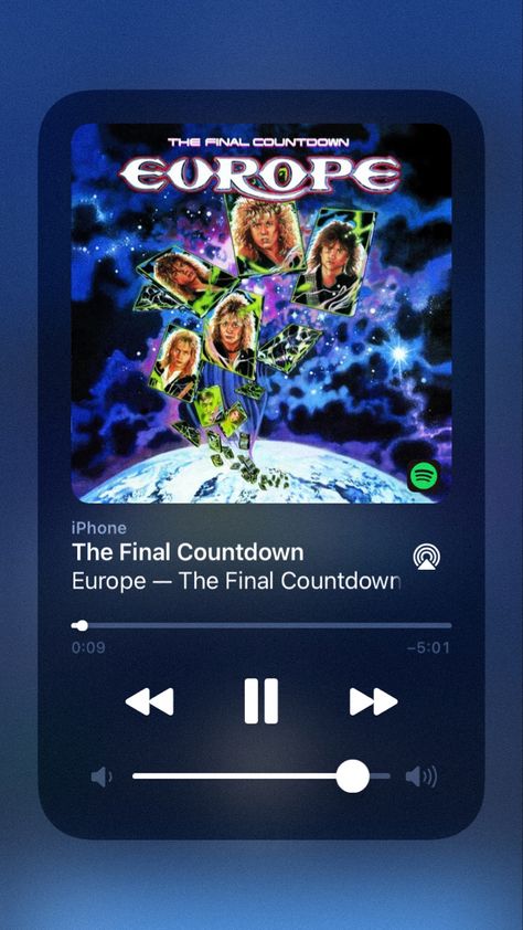 The Final Countdown Spotify, Final Countdown, The Final Countdown, Play List, Rock Music, Music Artists, Ios, Lunch Box, Camping