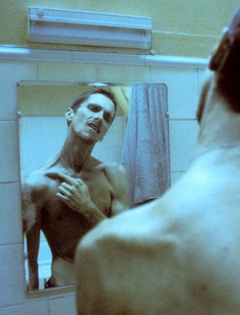 Trevor Reznik, The Machinist. (Christian Bale) Christian Bale The Machinist, The Machinist, Dallas Buyers Club, Emmanuelle Béart, 21 Jump Street, Adrien Brody, Janet Leigh, Septième Art, Val Kilmer