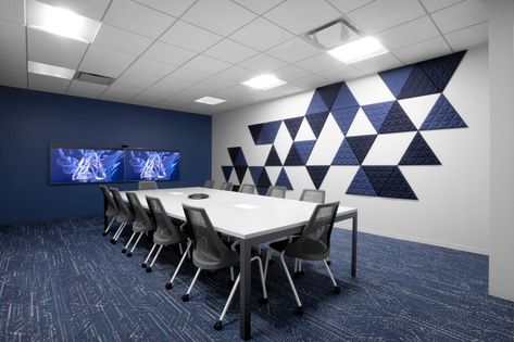 Confidential Technology Client - Abel Design Group Meeting Room Design Office, Restaurant Floor Plan, Austin Interior Design, Meeting Room Design, Company Office, Commercial And Office Architecture, House Cladding, Office Meeting Room, Corporate Office Design