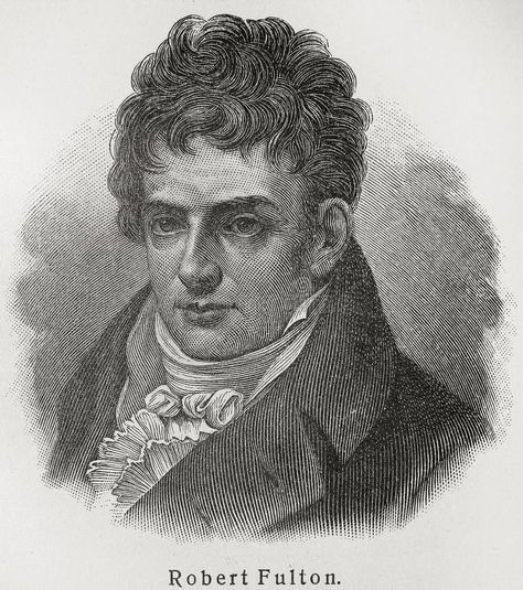 Robert Fulton. (1765 - 1815) was an American engineer and inventor who is widely #Sponsored , #Ad, #paid, #Fulton, #widely, #American, #Robert Robert Fulton, Figure Portrait, Designer Drawing, Simple Flyer, Photo Illustration, Flyer Design, Submarine, Editorial, Design Ideas