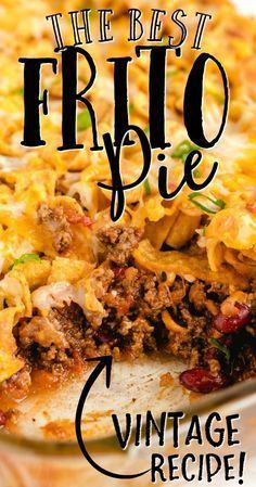 Corn Chip Casserole Frito Pie, The Best Frito Pie, Frito Pie Casserole Ground Beef, Easy Mexican Food Recipes Vegetarian, Chicken Chili Frito Pie, Best Frito Pie, Texas Frito Pie Recipe, Homemade Frito Pie, Frito Pie Recipe With Canned Chili