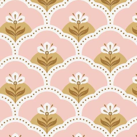 dotsandglory | Surface Design on Instagram: "✨ Dreamy scale pattern in soft pink, neutral browns, and creamy white. 🌸🌟 Which products would rock this design? Let me know! ✨ . . . . . . . . #ScalePattern #DreamyDesigns #vectorpattern #cutepattern #lovepatterns #seamlesspattern⁠ #patterninspire #patterndesigning #patternanddesign #patternplay #patternlicious #patterninspiration #surfacedesign⁠ #patternoftheday #idesignpatterns #surfacepatterndesign⁠ #patterndesigner #scalepattern #dotsandglory" Scallop Pattern Design, Hijab Pattern, Kindle Skin, Feminine Pattern, Surface Pattern Design Inspiration, Feminine Patterns, Happy Room, Scallop Pattern, Scallop Design