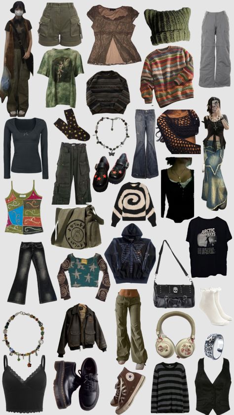 I NEED THESE #grungeoutfits #clothes #grunge Grunge Fashion Board, Christmas Gift Ideas Grunge, Grunge Clothing Brands, Grunge Christmas List, Earth Grunge Outfits, Grunge Clothing Aesthetic, Grunge Wardrobe, Earth Grunge, Styl Grunge