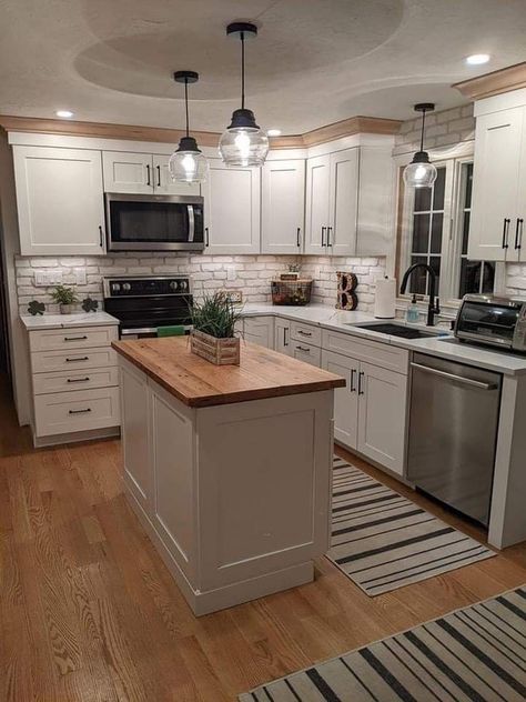 Kitchen Layout Remodel Before And After, Small Townhouse Interior Design Ideas, Half Kitchen Ideas, Remodel Modular Home Ideas, Kitchen With Island Open To Living Room, Whole Home Remodel, Men’s Kitchen Ideas, Kitchen Island Open Concept, Double Wide Kitchen