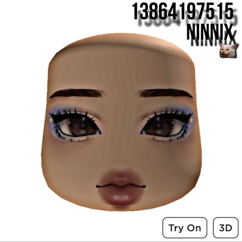 Black Hair Id Roblox, Roblox Face, Brookhaven Codes, Brown Hair Roblox, Hair Roblox, Iphone Wallpaper Cat, Pimples On Face, Roblox T Shirts, Black Hair Roblox